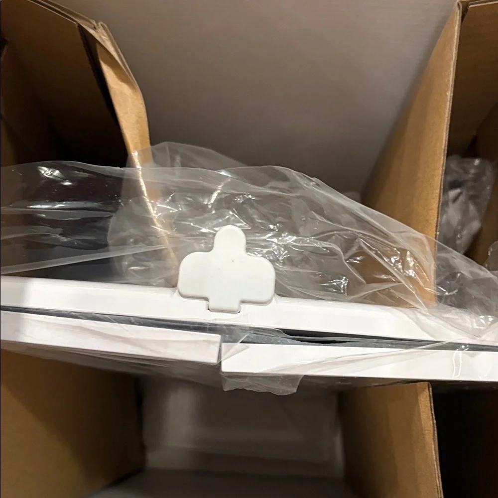 LED Vanity Mirror‎ with Phone Holder - White new